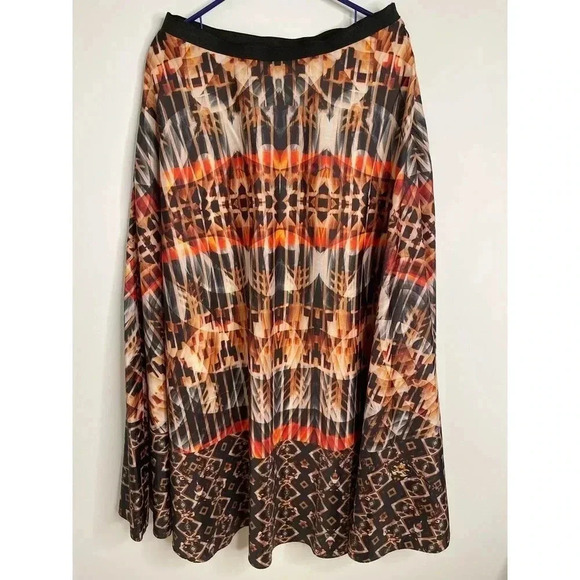 Anthropologie Bhanuni by Jyoti printed Maxi Skirt size Medium New - Picture 6 of 12